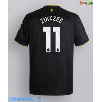Camisa de time de futebol Manchester United Joshua Zirkzee #11 Replicas 3º Equipamento 2025-26 Manga Curta